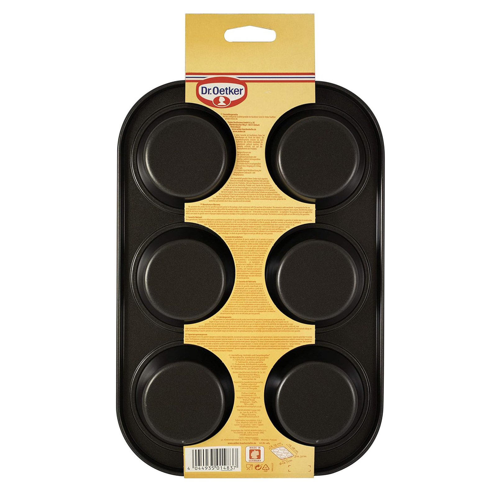 Dr. Oetker Kalup za muffine 6/1 TRADITION DR.OETKER / 1483