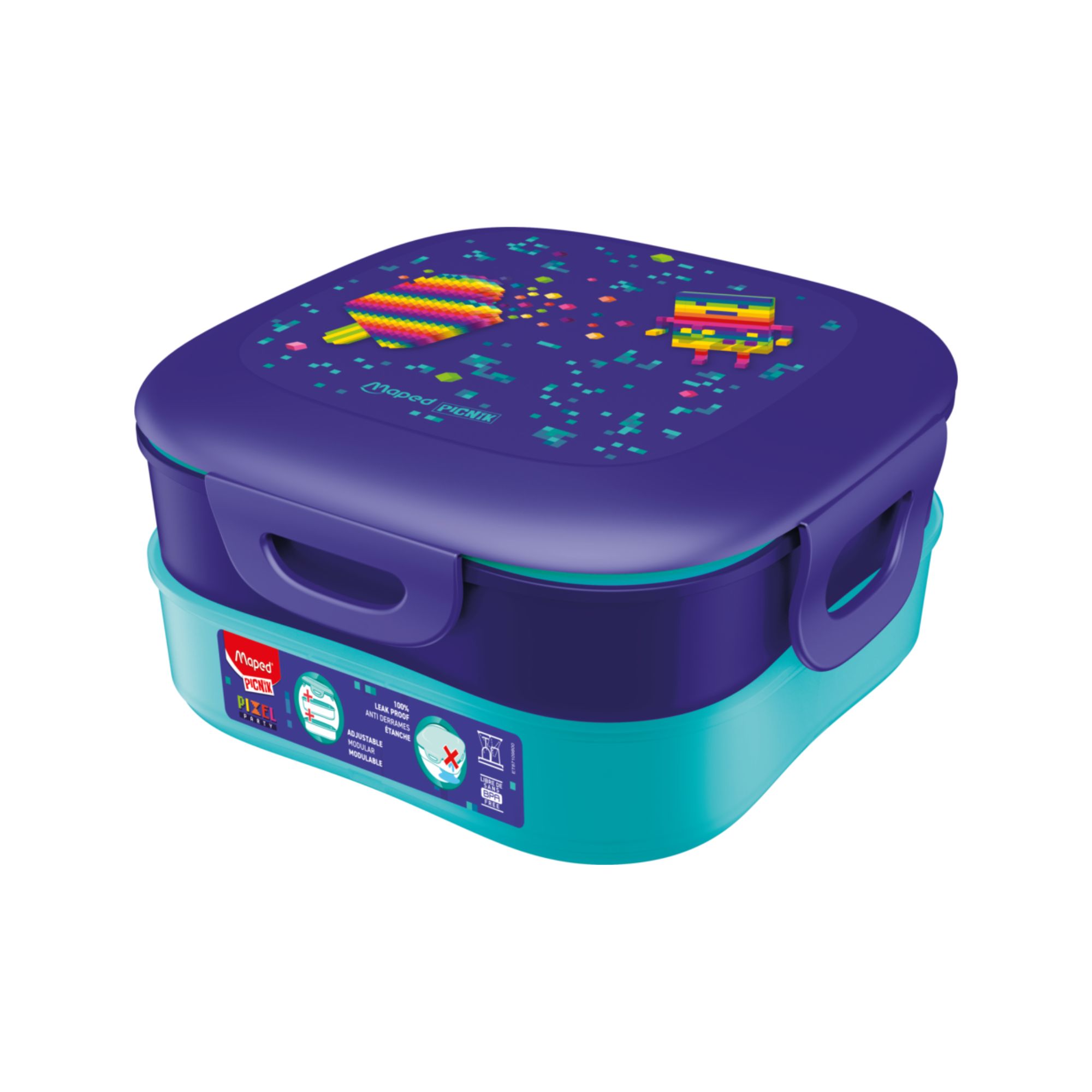 Maped Kutija za užinu 1400 ml PIXEL PARTY / 871098