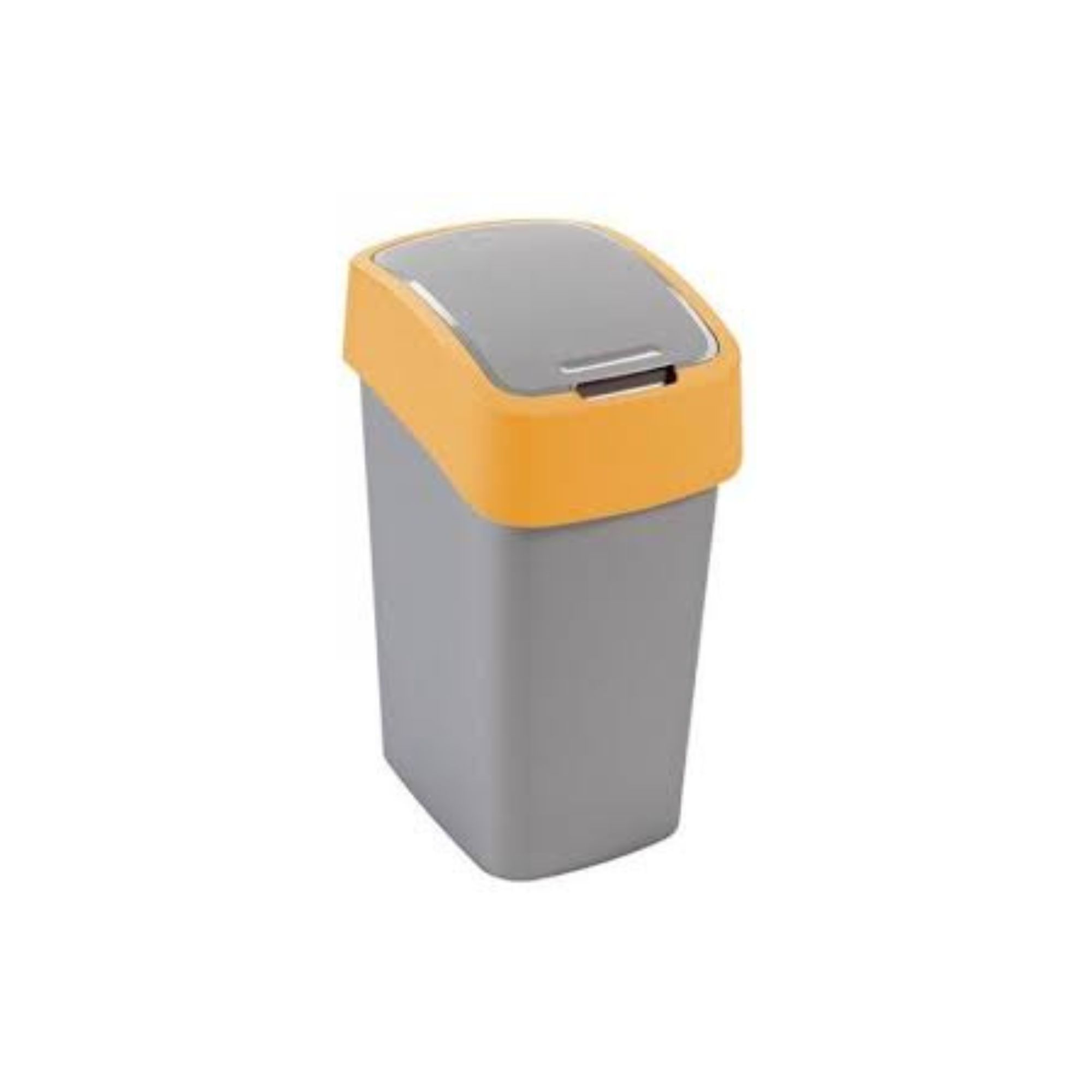 Curver Kanta za otpatke 45 L siva/žuta FLIP / 2172-844