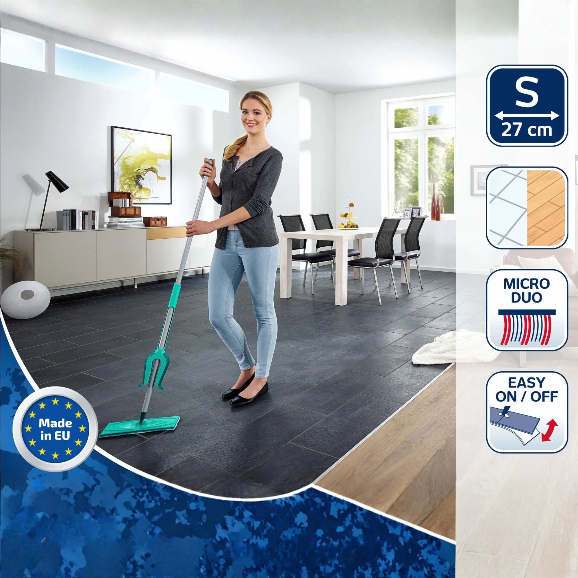 set za podove Clean Twist Disc Mop Ergo – detalj proizvoda