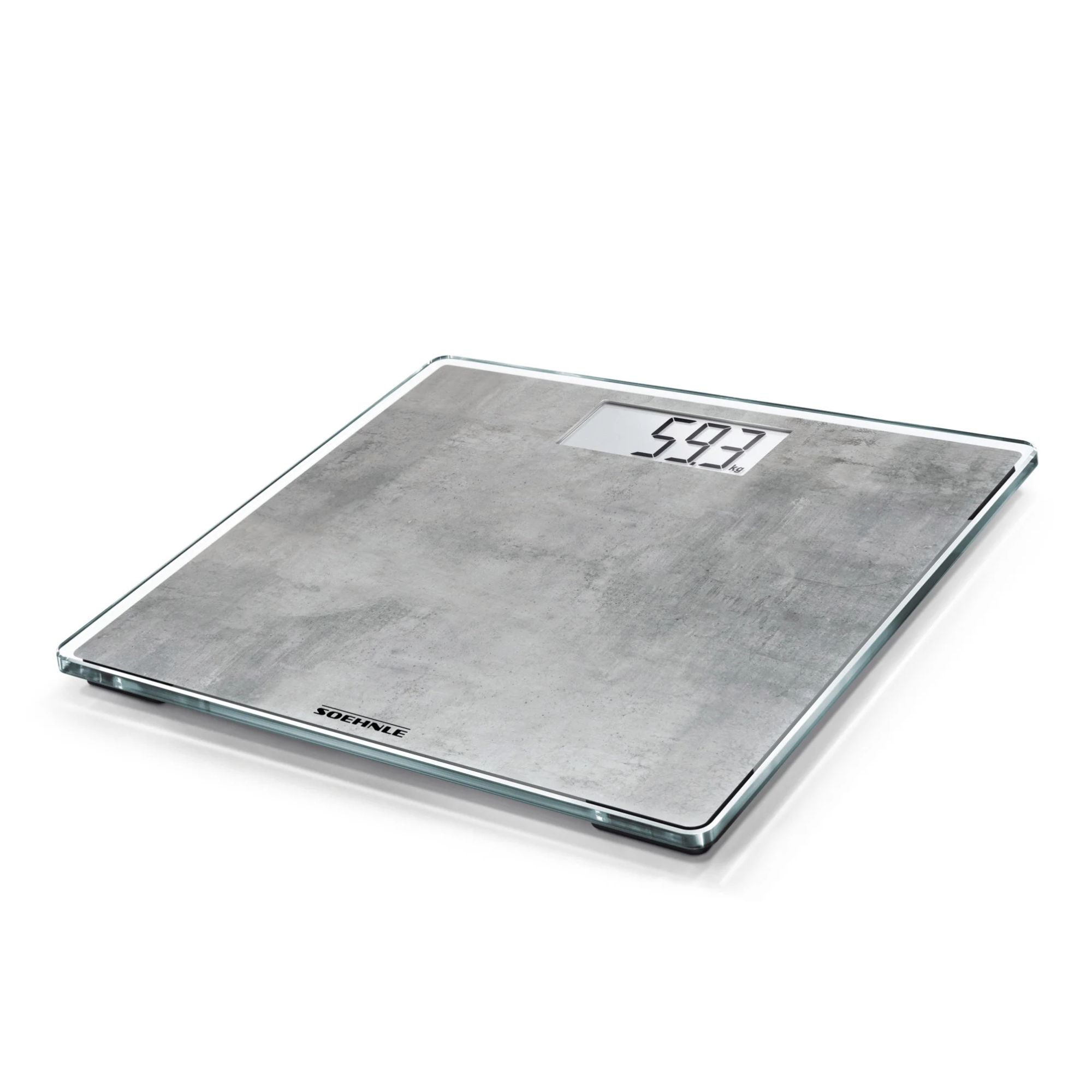 Soehnle digitalna vaga Style Sense Compact 300 Concrete, 180 kg / 63882