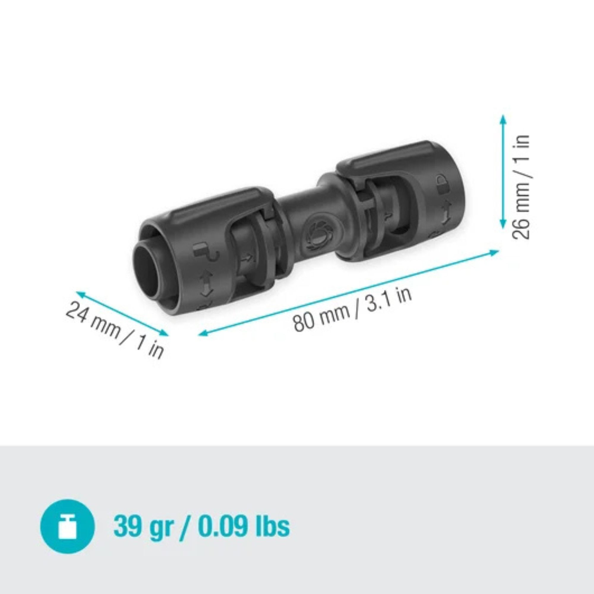 GARDENA Konektor 13 mm MD / 13203-20 – prikaz 2