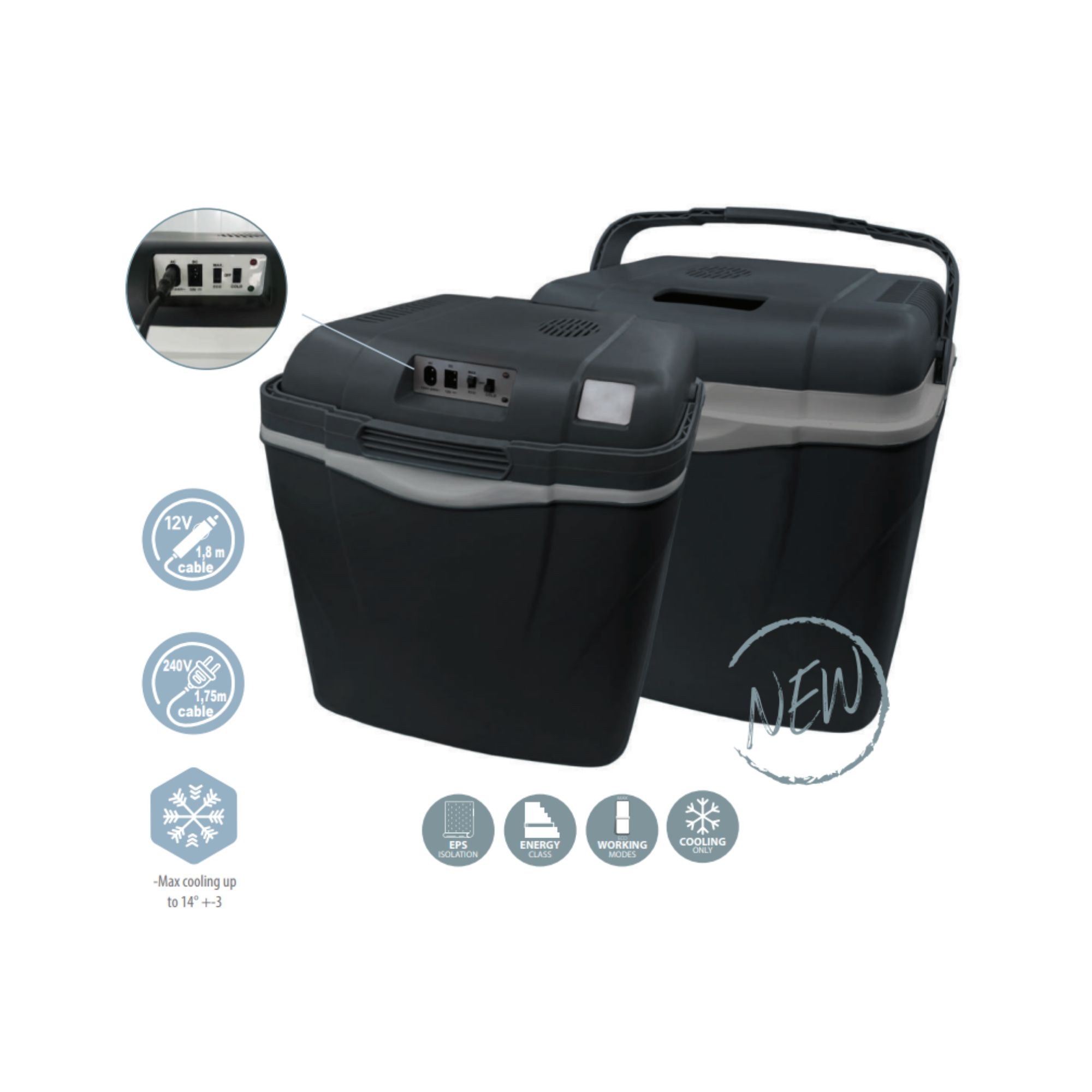 Antartic frižider elek. prenosivi 32 L AC220-240V / 39570