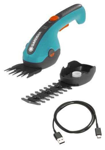 GARDENA Set akumulatorske makaze za rezanje trave i žive ograde / 9885-20