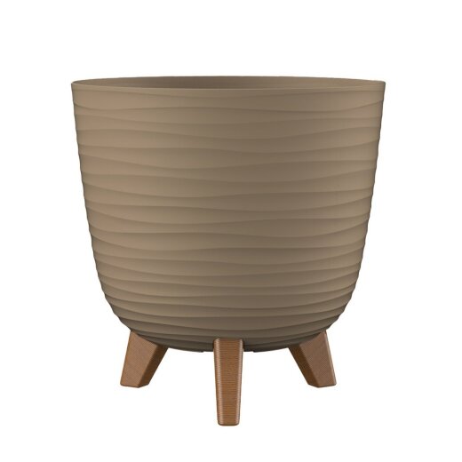 Gardino Saksija Finesa sa nogarama 30 cm Moka / 15347S
