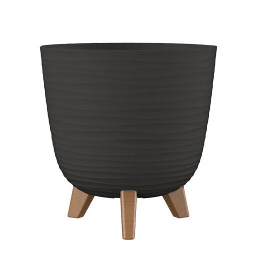 Gardino Saksija Finesa sa nogarama 25 cm Antraci / 15351