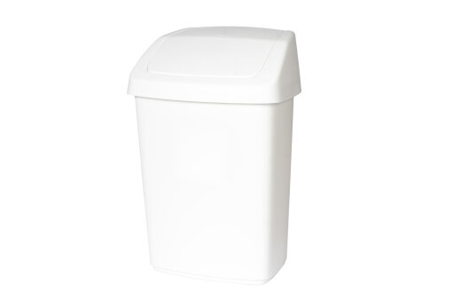 Curver Kanta za otpatke 10 l bijela SWING TOP / 173192