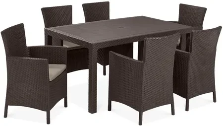 Keter vrtna stolica Iowa 62 × 60 × 89 cm, ratan izgled, smeđa dodatni prikaz