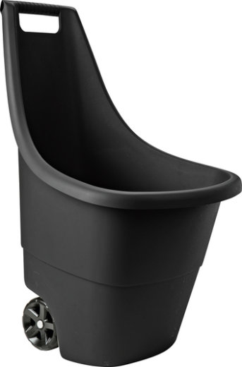 Keter vrtna kolica 51 × 56 × 84 cm, plastika, crna