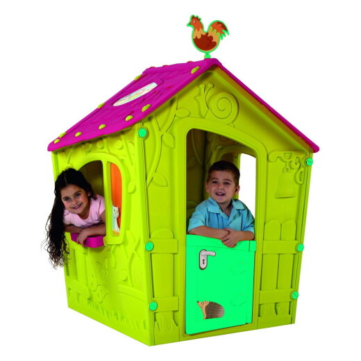 Keter dječija kućica Magic Playhouse 110 × 110 × 146 cm, plastika, roza