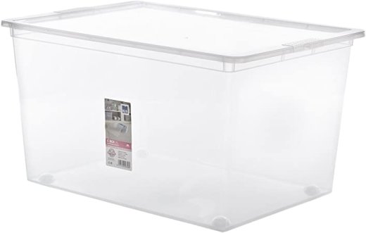 Keter kutija za odlaganje C-Box 50 l, 29,4 × 46,6 × 32,4 cm, plastika, transparentna dodatni prikaz