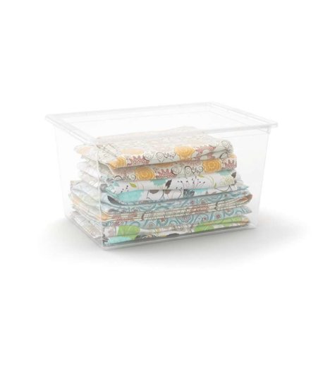 Keter kutija za odlaganje C-Box 50 l, 29,4 × 46,6 × 32,4 cm, plastika, transparentna detalji i primjena