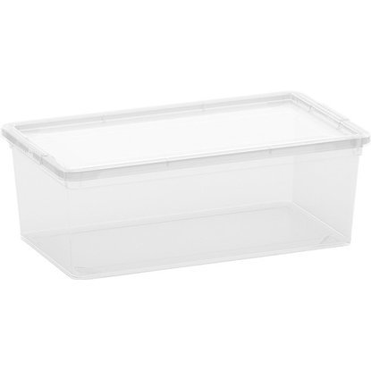 Keter kutija za odlaganje C-Box 6 l, 33,5 × 19 × 12 cm, plastika, transparentna