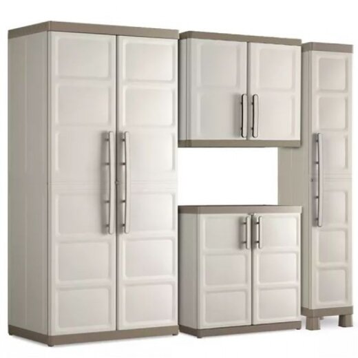 Keter ormar Excellence 89 × 54 × 182 cm, plastika, bež dodatni prikaz