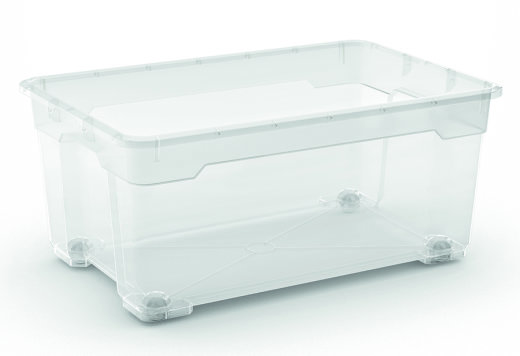 Keter kutija za odlaganje R-Box 45 l, 56,5 × 38 × 26 cm, plastika, prozirna
