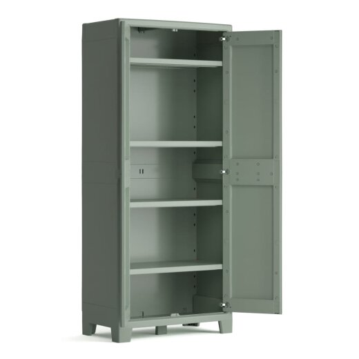 Keter ormar Planet 80 × 44 × 182 cm, plastika, mint detalji i primjena
