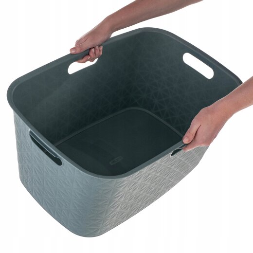 Curver Korpa za veš 45 L cisti plava SOFTEX / 258702