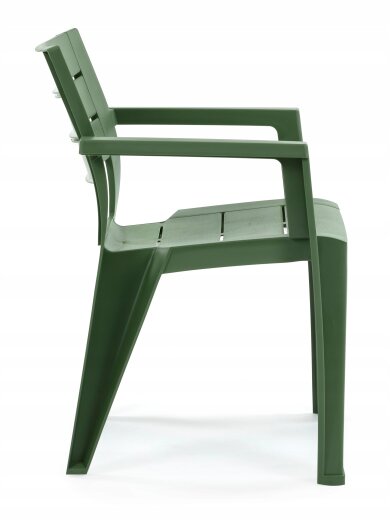 Keter vrtna stolica Julie 61,5 × 58,5 × 79 cm, plastika, zelena dodatni prikaz