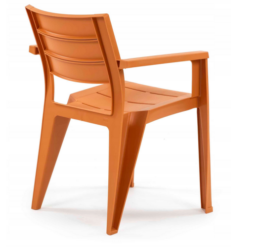 Keter vrtna stolica Julie 61,5 × 58,5 × 79 cm, plastika, oker dodatni prikaz