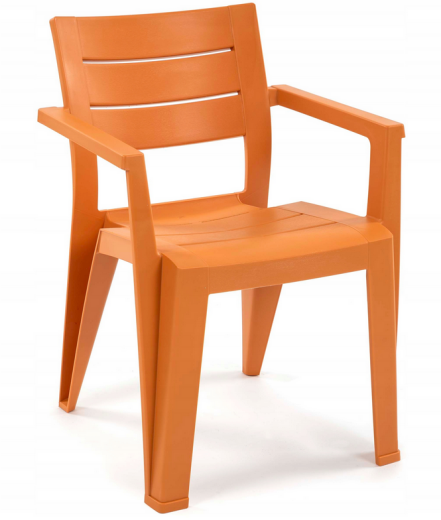 Keter vrtna stolica Julie 61,5 × 58,5 × 79 cm, plastika, oker
