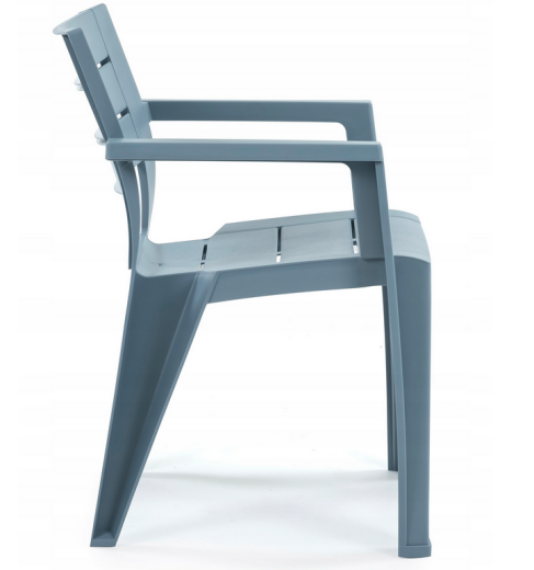 Keter vrtna stolica Julie 61,5 × 58,5 × 79 cm, plastika, plava dodatni prikaz