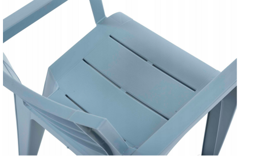 Keter vrtna stolica Julie 61,5 × 58,5 × 79 cm, plastika, plava detalji i primjena
