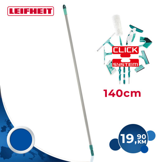Leifheit čelična drška 140 cm Click System / 45022