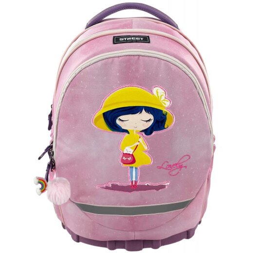 Street Ergonomski školski ruksak Rain Girl – vodootporan / 530944
