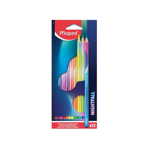 Maped Bojice drvene 12/1 NIGHTFALL / 831700